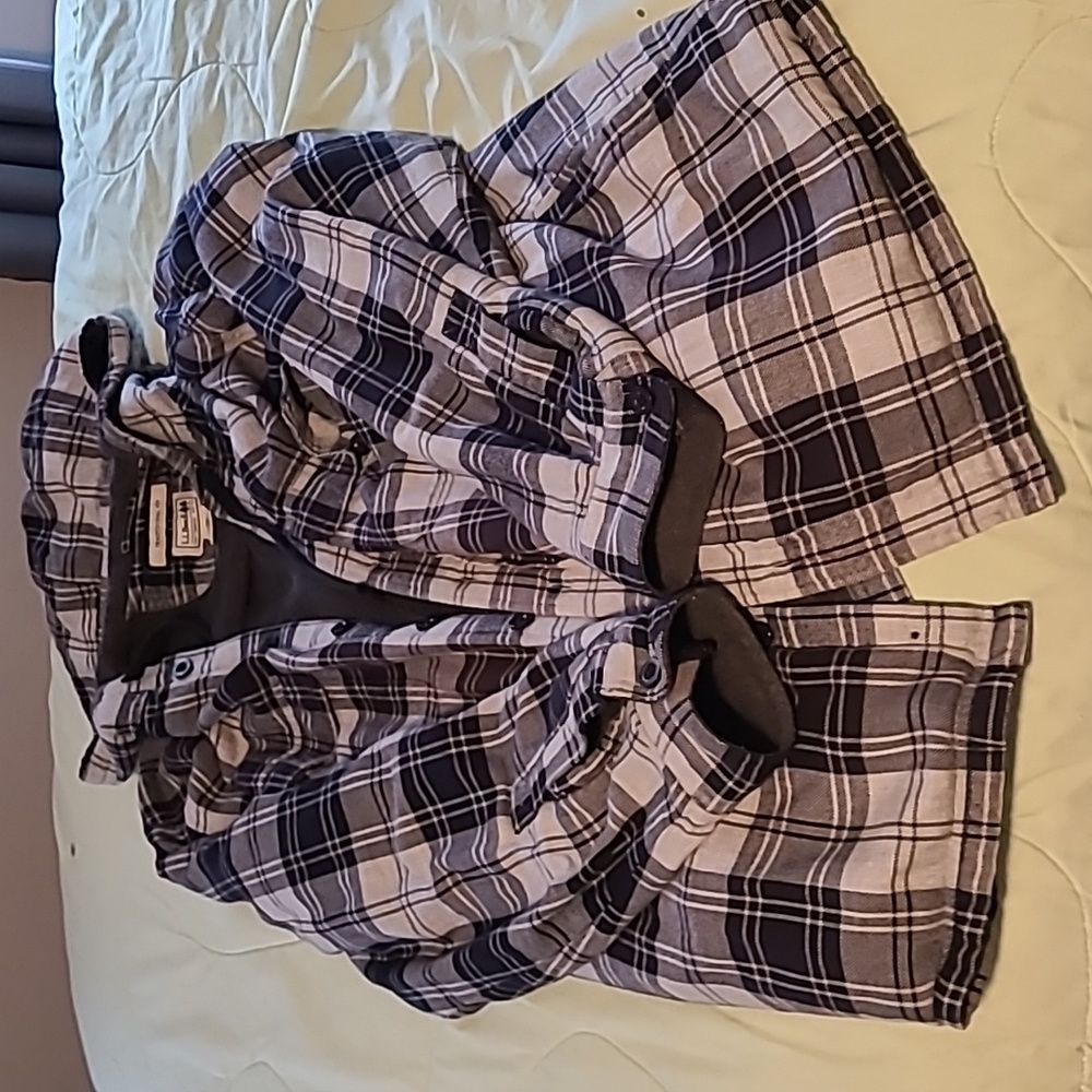 Ll bean fleeced lined flannel